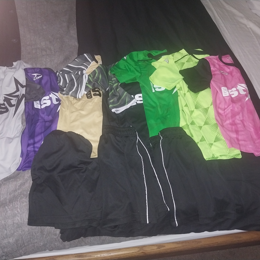 Kids Colorful Sports Tops Set